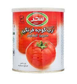 رب گوجه قوطی 800 گرم سحر